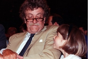 Kurt Vonnegut photo by David Kantor (AP)