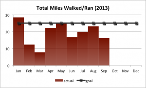 2013Q3 running goal