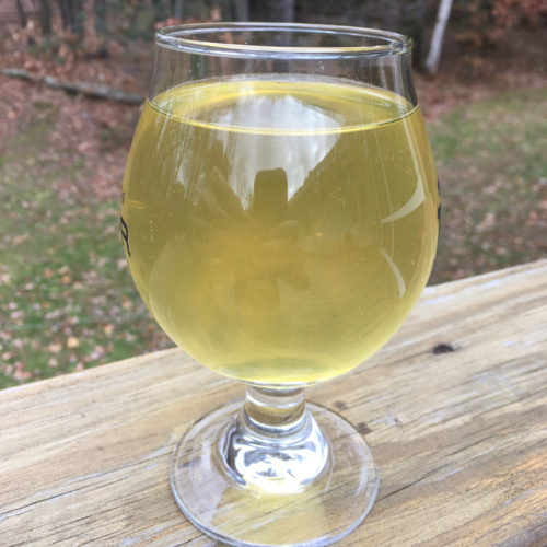 Literal Fidelity, the 2018 Chapin Crush straight cider.