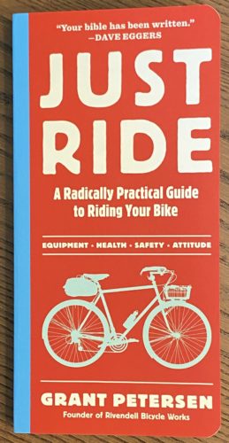 Cover of the book Just Ride (Petersen, 2012)